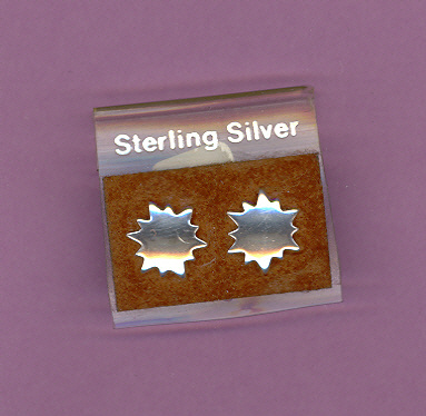 Sterling Silver Suns
